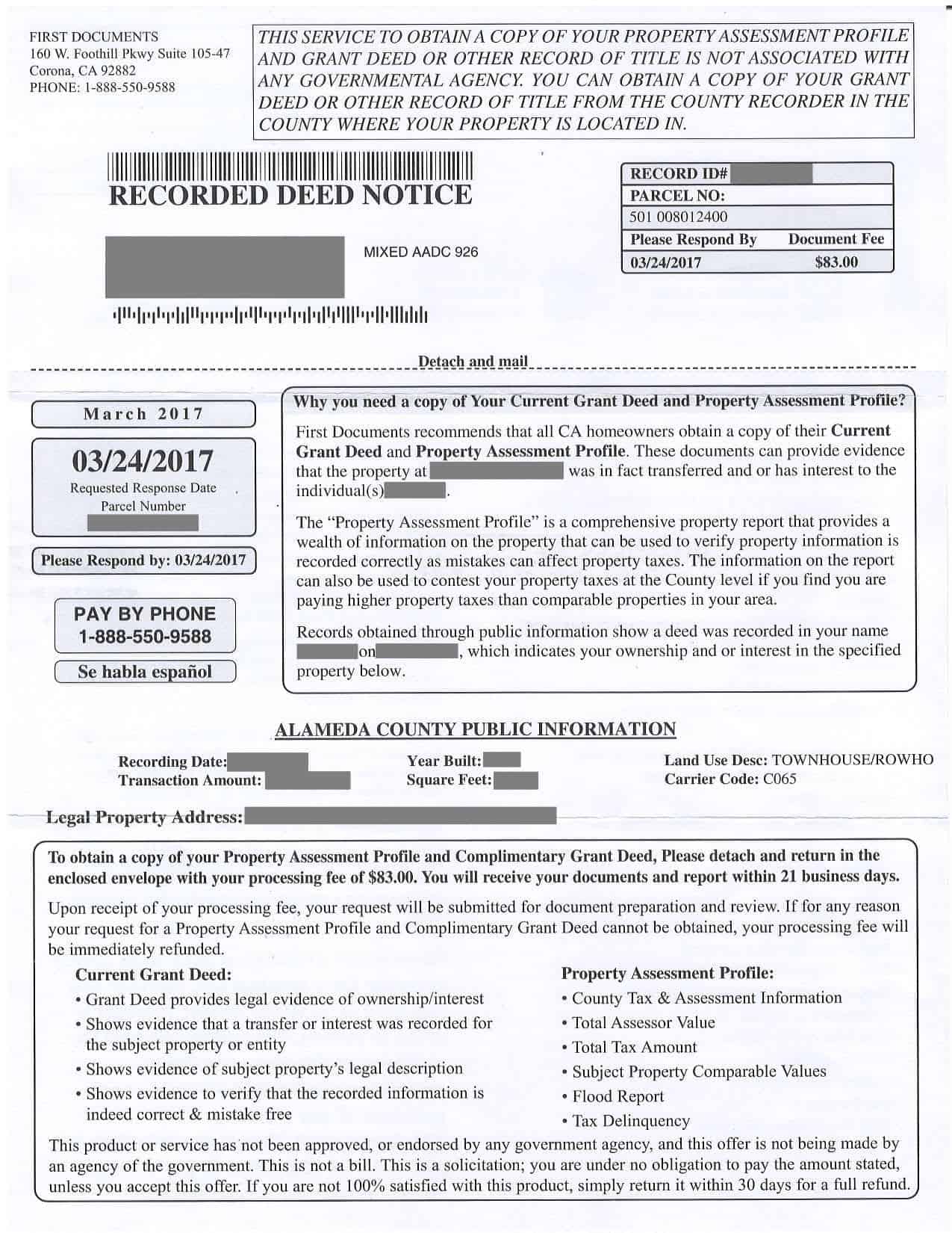 How much does it cost to get your grant deed? The Cal Agents Real Estate